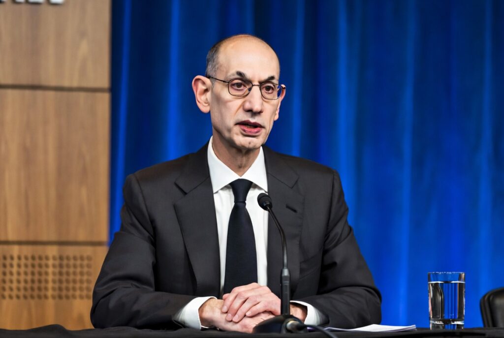 Adam Silver tells Pat McAfee how NBA plans to fix its officiating problem