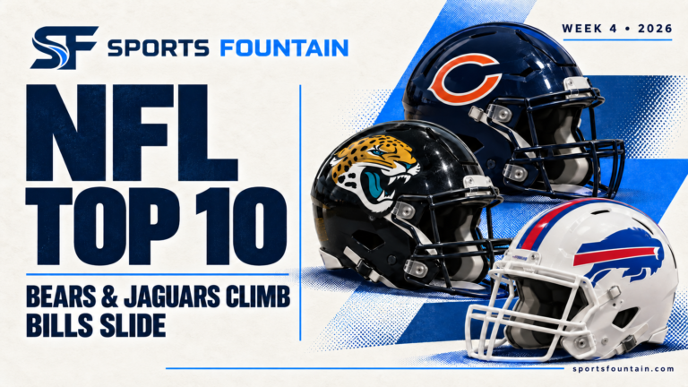 NFL Top 10 After Week 4: Bears and Jaguars Climb