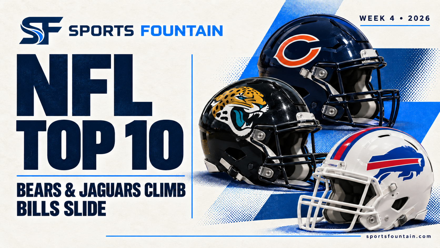 NFL Top 10 After Week 4: Bears and Jaguars Climb